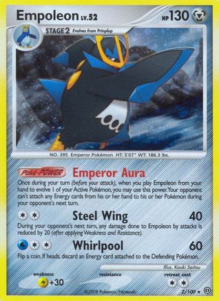 Empoleon 002 [Stormfront]  - Holofoil
