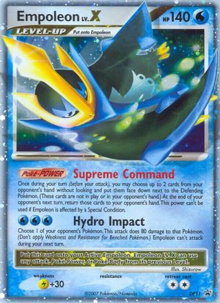 Empoleon LV.X DP11 [Diamond and Pearl Promos]  - Holofoil