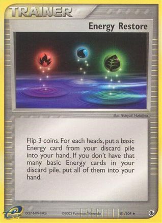 Energy Restore 081 [Ruby and Sapphire]  - Reverse Holofoil