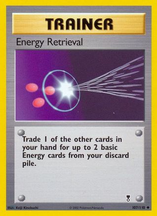 Energy Retrieval 107/110 [Legendary Collection]  - Reverse Holofoil