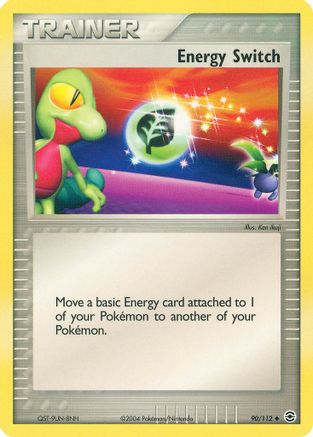 Energy Switch 090 [FireRed & LeafGreen]  - Reverse Holofoil
