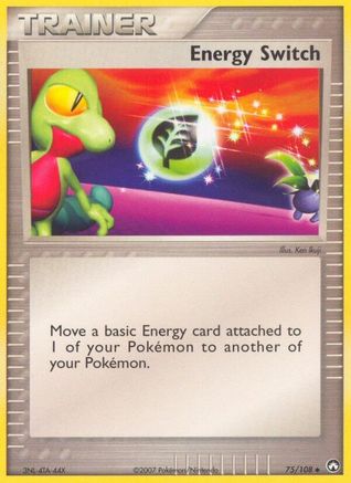 Energy Switch 075/108 [Power Keepers]  - Reverse Holofoil