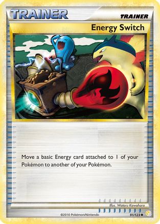 Energy Switch 091/123 [HeartGold SoulSilver]