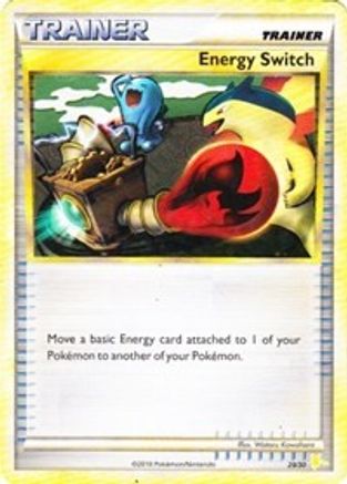 Energy Switch (Raichu) 029 [HGSS Trainer Kit Gyarados & Raichu]
