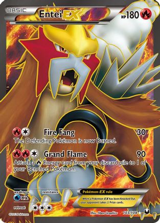 Entei EX (103 Full Art) 103 [Dark Explorers]  - Holofoil
