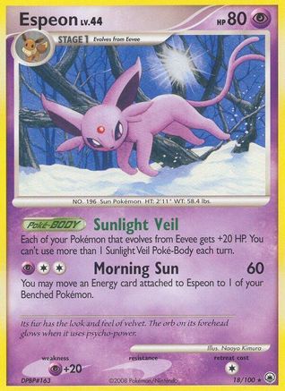 Espeon 018/100 [Majestic Dawn]