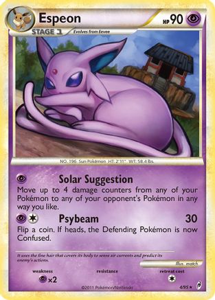 Espeon 004 [Call of Legends]  - Holofoil