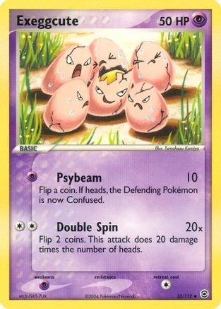 Exeggcute 033 [FireRed & LeafGreen]