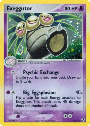 Exeggutor 005 [FireRed & LeafGreen]  - Holofoil