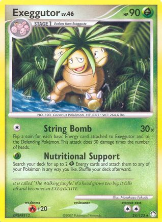 Exeggutor 024 [Mysterious Treasures]  - Reverse Holofoil