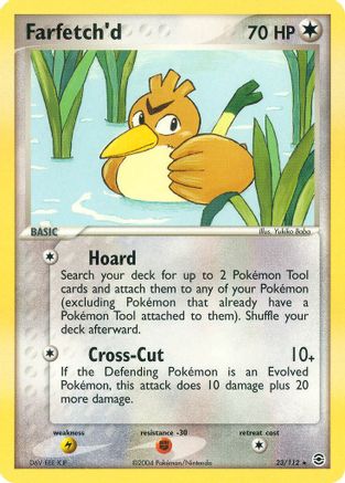 Farfetch'd 023 [FireRed & LeafGreen]  - Reverse Holofoil