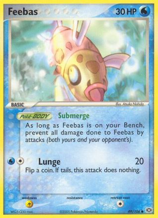 Feebas 049/106 [Emerald]  - Reverse Holofoil