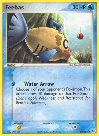 Feebas 050/106 [Emerald]  - Reverse Holofoil