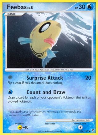 Feebas 104 [Supreme Victors]  - Reverse Holofoil
