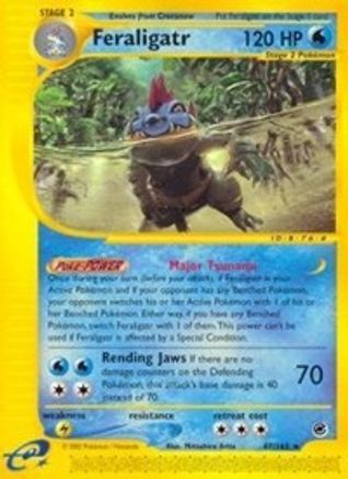 Feraligatr (47) 047 [Expedition]  - Reverse Holofoil