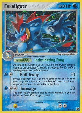 Feraligatr 004  - Holofoil