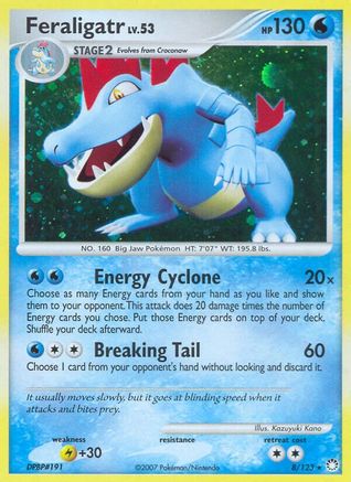 Feraligatr 008/123 [Mysterious Treasures]  - Holofoil