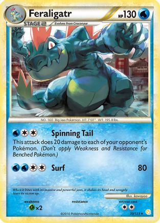 Feraligatr 020 [HeartGold SoulSilver]