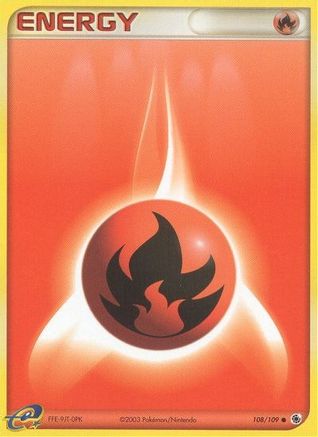 Fire Energy 108/109 [Ruby and Sapphire]