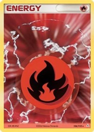 Fire Energy 106/110 [Holon Phantoms]  - Holofoil