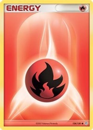 Fire Energy 124/130 [Diamond and Pearl]  - Reverse Holofoil