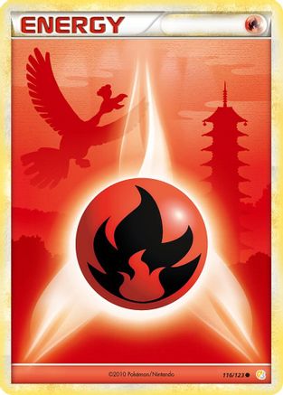 Fire Energy 116/123 [HeartGold SoulSilver]