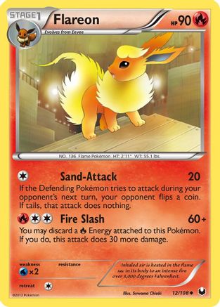 Flareon 012 [Dark Explorers]
