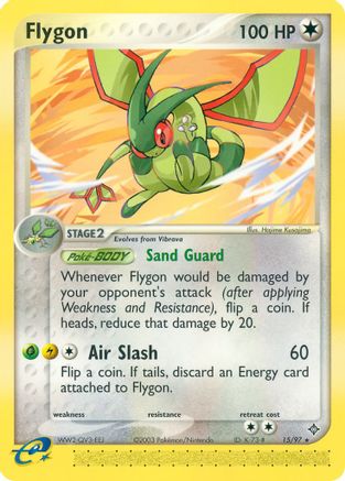 Flygon 015/97 [Dragon]  - Reverse Holofoil