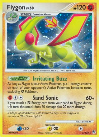 Flygon 005/132 [Secret Wonders]  - Reverse Holofoil