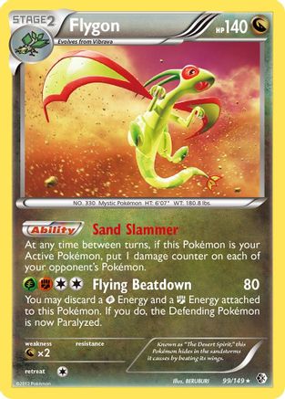 Flygon 099 [Boundaries Crossed]  - Holofoil