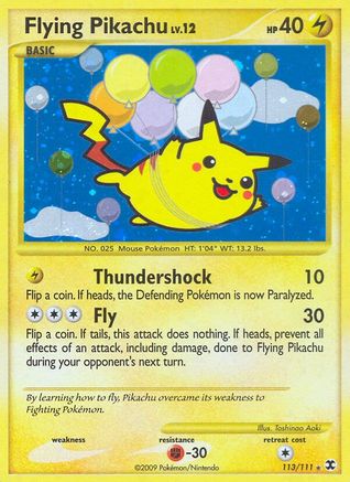 Flying Pikachu 113 [Rising Rivals]  - Holofoil
