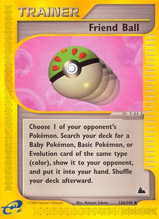 Friend Ball 126 [Skyridge]  - Reverse Holofoil