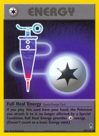 Full Heal Energy 100/110 [Legendary Collection]  - Reverse Holofoil
