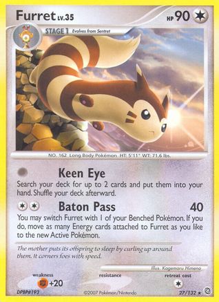 Furret 027 [Secret Wonders]  - Reverse Holofoil