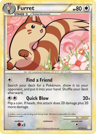 Furret 021 [HeartGold SoulSilver]