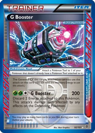 G Booster (Team Plasma) 092 [Plasma Blast]  - Holofoil