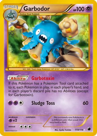 Garbodor (119 Secret Rare) 119 [Plasma Freeze]  - Holofoil