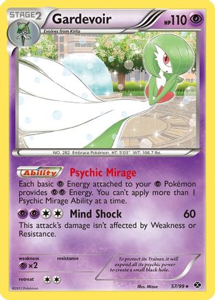 Gardevoir 057/99 [Next Destinies]  - Holofoil