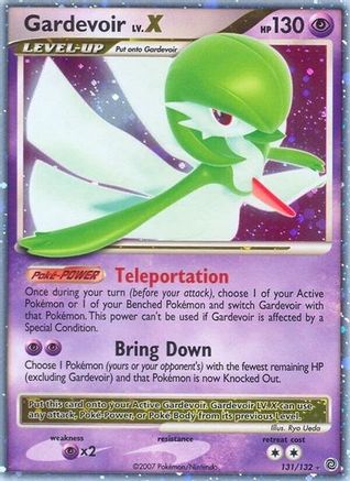 Gardevoir LV.X 131 [Secret Wonders]  - Holofoil