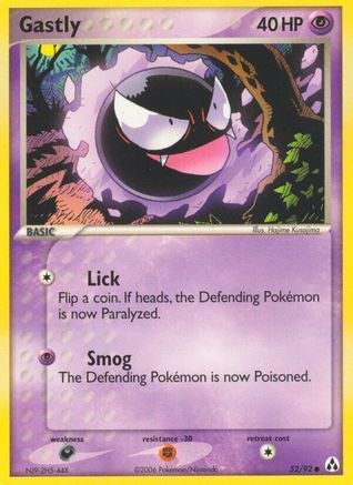 Gastly 052/92 [Legend Maker]