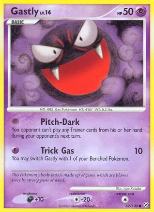 Gastly 062/100 [Stormfront]  - Reverse Holofoil
