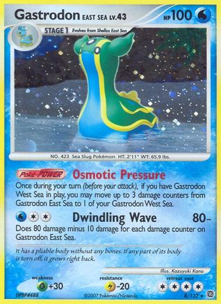 Gastrodon East Sea 008 [Secret Wonders]  - Holofoil