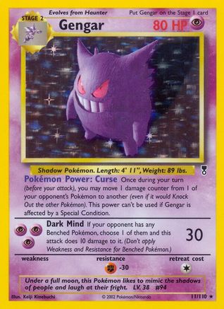 Gengar 011 [Legendary Collection]  - Reverse Holofoil