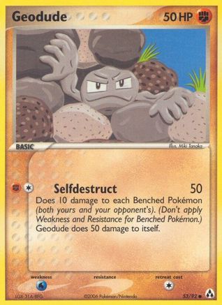 Geodude 053/92 [Legend Maker]