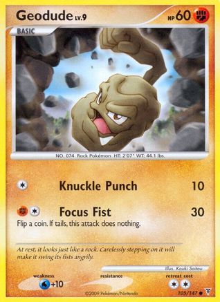 Geodude 105 [Supreme Victors]  - Reverse Holofoil