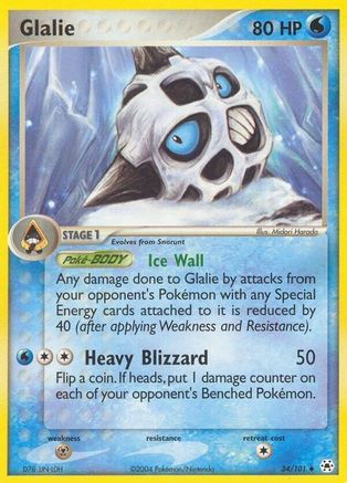 Glalie 034 [Hidden Legends]