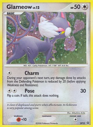 Glameow DP23 [Diamond and Pearl Promos]  - Holofoil