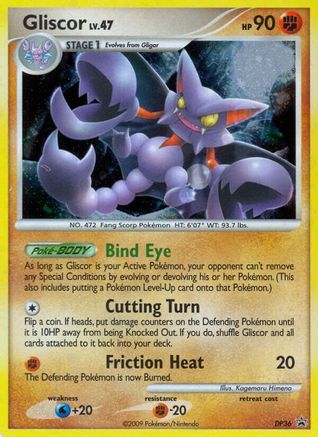 Gliscor DP36 [Diamond and Pearl Promos]  - Holofoil