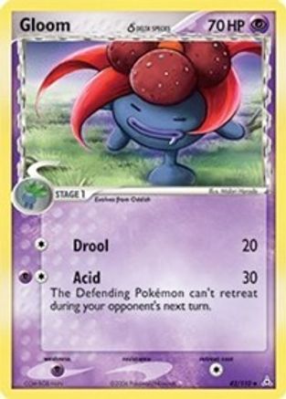 Gloom (Delta Species) 042 [Holon Phantoms]  - Reverse Holofoil