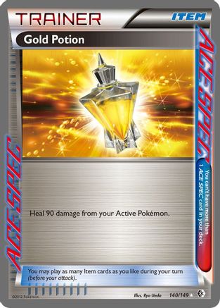 Gold Potion 140 [Boundaries Crossed]  - Holofoil